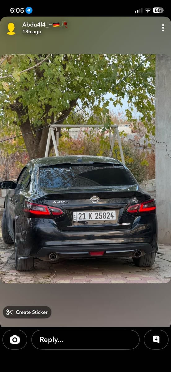 نيسان التيما موديل ٢٠١٧ مواسةفات s بةسمة شةغال رادار تحديد سوورعة سةيارةكة نموونةية لةجوانيا كامل مةسروفي كراوه هةموو كياني بةشةرتي يةك مانك گير و مةكينةي بةشةرت نةكراوةتو سةنةوي و رةقةمي نوية سةيارةكة دوو بارجة و بةلةيةكي بوياغه بي ناو گرتن لةسليمانية سعري فروشتنيم نووسيوه مةجالي برايانةي تياية
***********
*********** السليمانية, العراق
