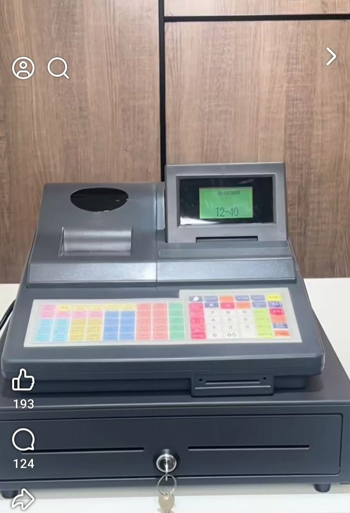 جهاز كاشير 
يحتوي على 45 ماده
استخدام شهر واحد نضافه 99%
ويا رولات مجانيه

للاستفسار الاتصال على هاذا الرقم*********** عمارة, ميسان
