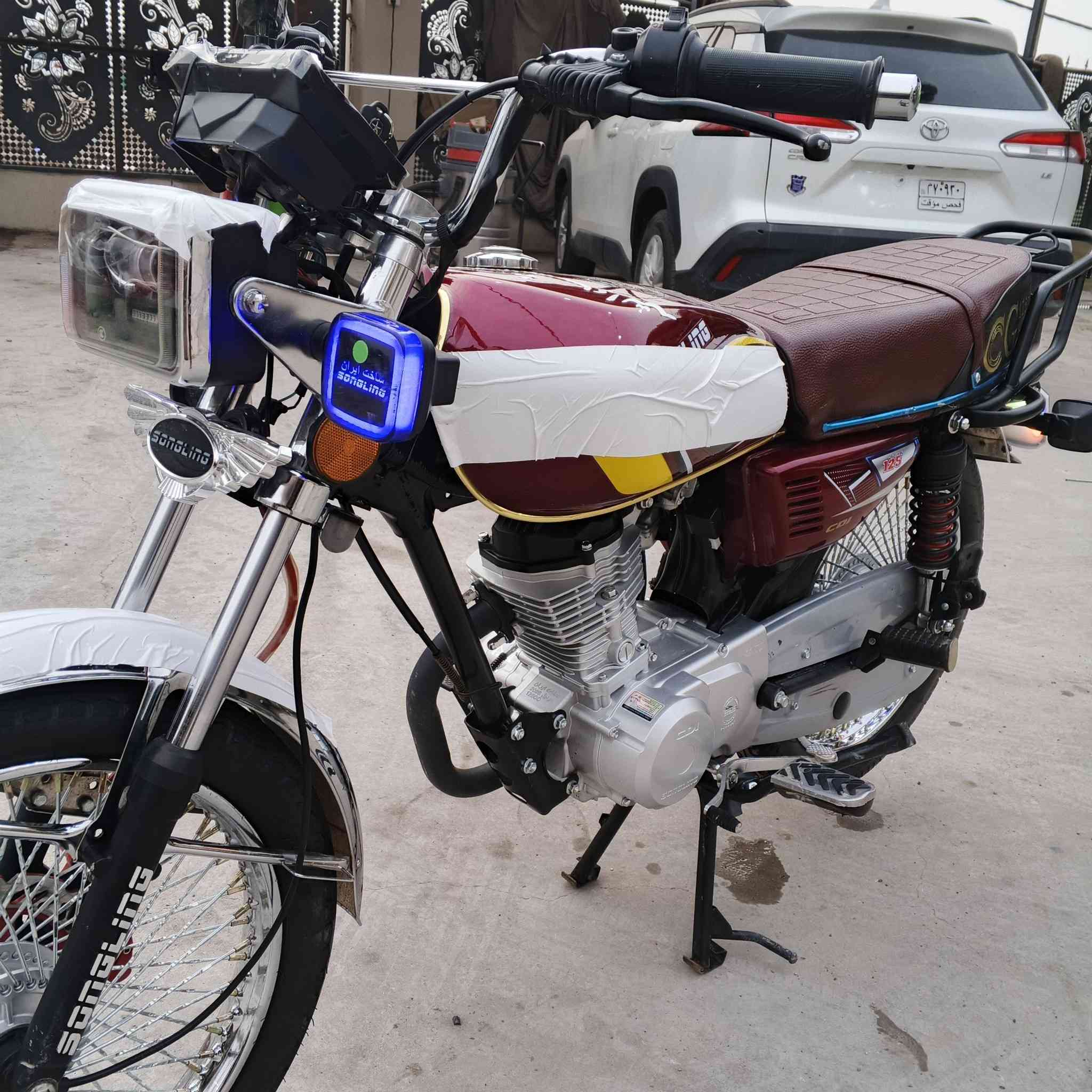 سلام عليكم 
تايكر 2026 للبيع شرط الكفاله اي عيب مابيها 
كلشي شغال بيها محرك كفاله 
شلعه ومعدل خير من الله 
دراجه على ايدي  شادلها هورنات مال بهبهان الاصلي ضمان خمس سنوات 
مكاني ديالى بعقوبه قرب جامعة ديالى 
للاستفسار اتصل ***********
