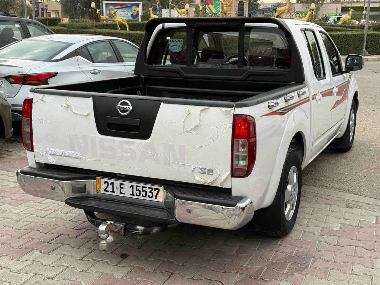 نوع السياره نيسان نافارا 
موديل 2016
كير اوتوماتيك 
محرك كير مكفوله ممفتوح
سياره بدون صبغ فقط بي شبر كارت 
وبي شخطه بلباب وره سكن 
رقم وسنويه جديد تخم تاير جديد
للاستفسار ***********
العنوان ديالى خانقين خناقين, ديالى
