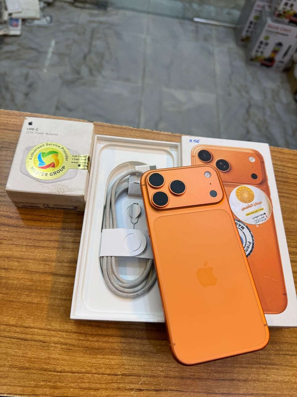 17 برو ماكس 256 ذاكرة
ابو الشريحة
بطارية 100‎%
نضافة 100‎%‎
شرق اوسط ابو الشريحة
ضمان ماستر 
اول ما نزل اشتريتة
كامل ملحقات الاصلية 
شركة ماستر 
بيه ضمان سنتين
استخدام قليل 
السعر مناسب 
***********
العنوان القطاع شارع السوك مجاور عوينات الكرار 
مركز الشمس
