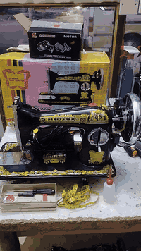 مكينة خياطة أم الفراشة • جديدة بالكارتون • الموصل الرشيدية