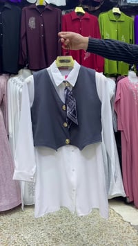 قميص ترند • قماش جسيكا • يلبس ٤٠-٨٥