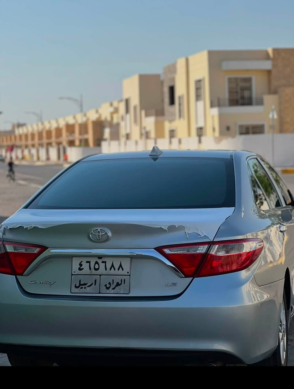 كامري ٢٠١٧ LE
لون سمنتي
بيها ٥ قطع باب الوره السكن والجاملق  
 وجاملق كدام السكن وبنيد صبغ +جاملق جهت السايق
ماشيه ١٤٠
رقم اربيل 
تايرات وصدر جديد تبريد وتدفئه شغال 
العنوان📍
مجمع بيتي تكريت
السعر خاص 
الستفسار ***********

