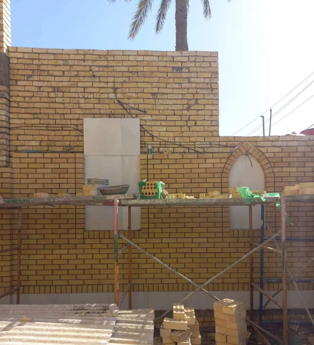 الحمدالله تم اكتمال موقع بلديات بمادة جف قيم مع تطعيم مرمر 
مستعدون لعمل كافة الواجهات ولديكورات بمادة جف قيم
 ول مرمر وعمل الباربكيو اخوكم مقتدى /***********
