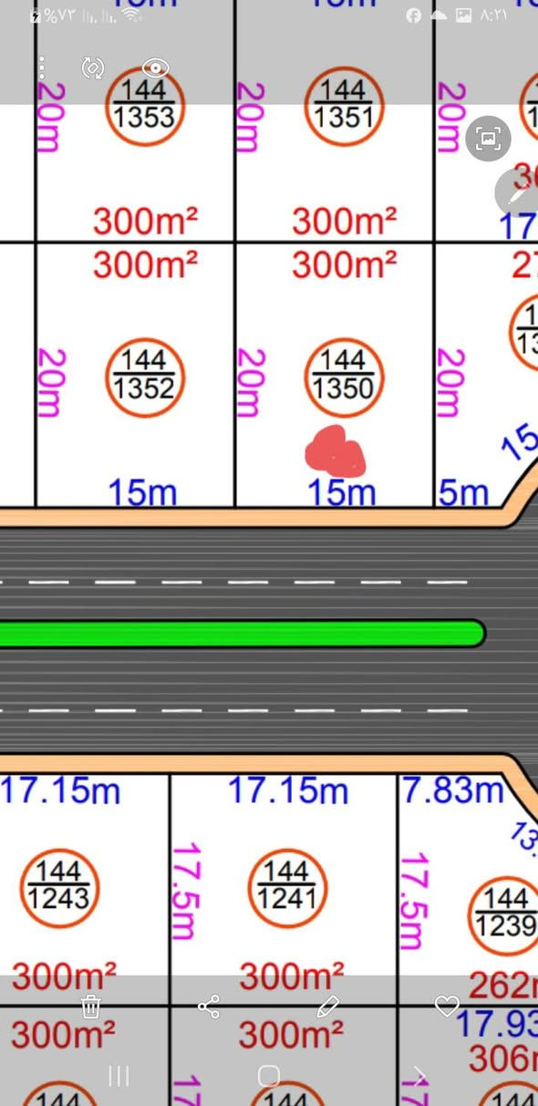 قطعه مميزه جدا للاستثمارفي جمعية التربيه ملحق التربيه الثالثه القسم الثاني (الدواجن) شوارع تيكله وارصفه وماءء
تجاريه على شارع/20
المساحه/150م 
(اقساط)
رقم القطعه/1350يمين الناظر
الجبهه/7.5م
العمق/20م
المقدمه /29 مليون
باقي عليها24 مليون اقساط تسدد للجمعيه بقسط شهري 250 الف لمدة 8 سنوات عند البدء باستلام الاقساط
***********
***********صف
