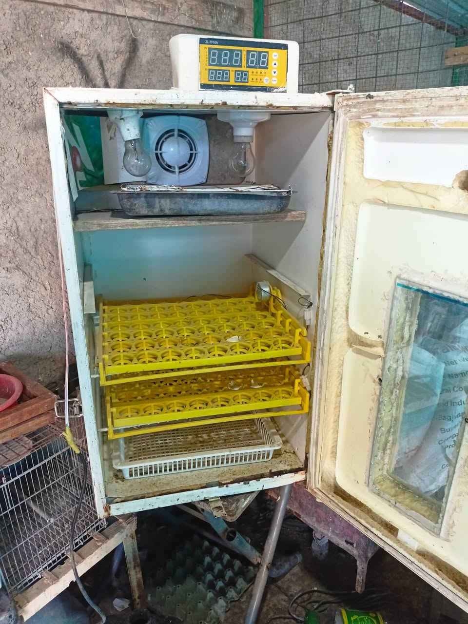 مفقس للبيع فول اوتوماتيك قلاب نسبه التفقيس 90% اتصل او واتساب ***********
