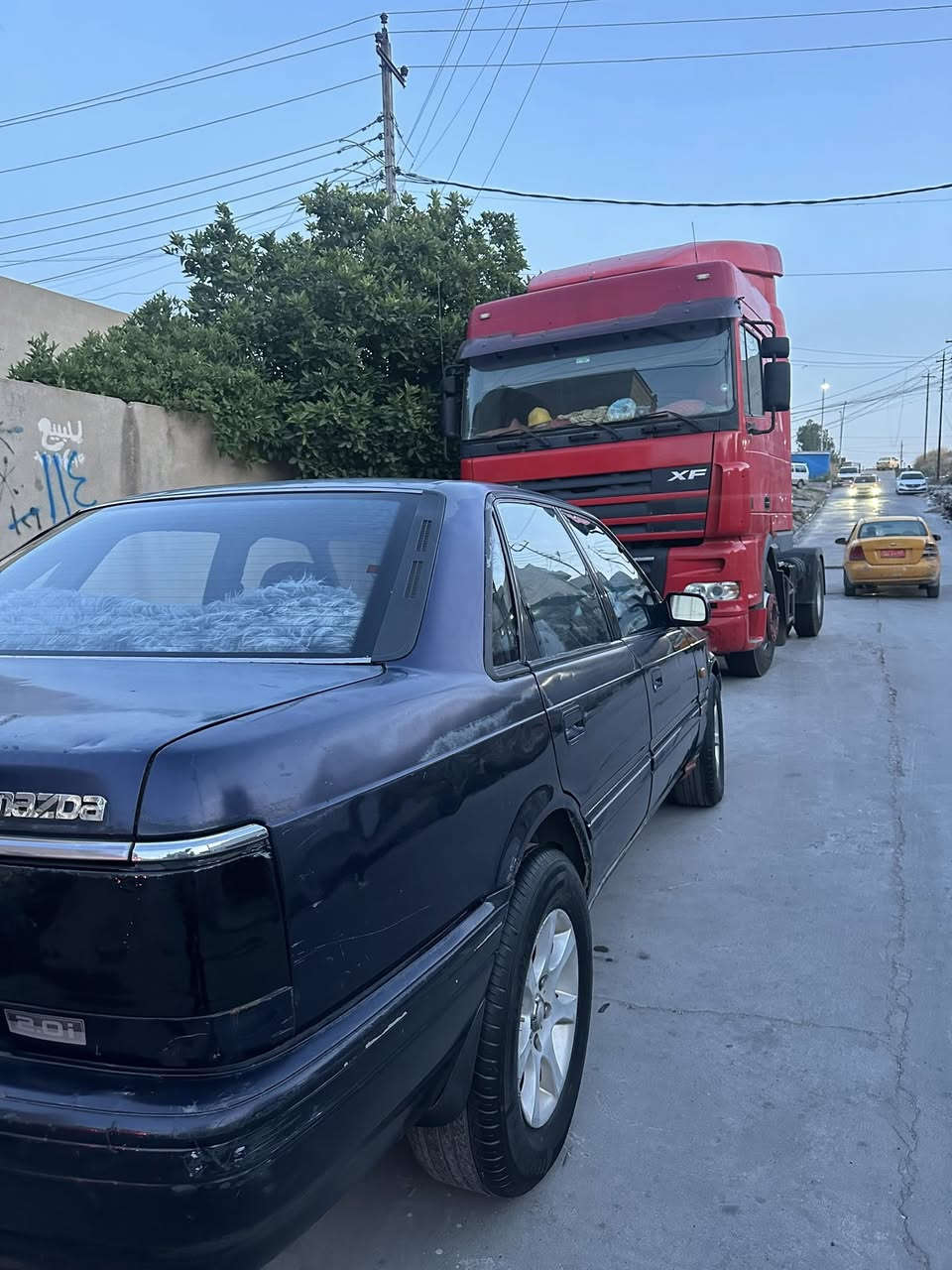 مازدا ٦٢٦ للبيع ٨ بخ  كير محرك شرط سنويه جديده كاربون موجود طخم تواير جدد وايرمنيه كلو شغال تبريد شغال شرط التحويل السعر ٣٢ 
*********** 
***********
