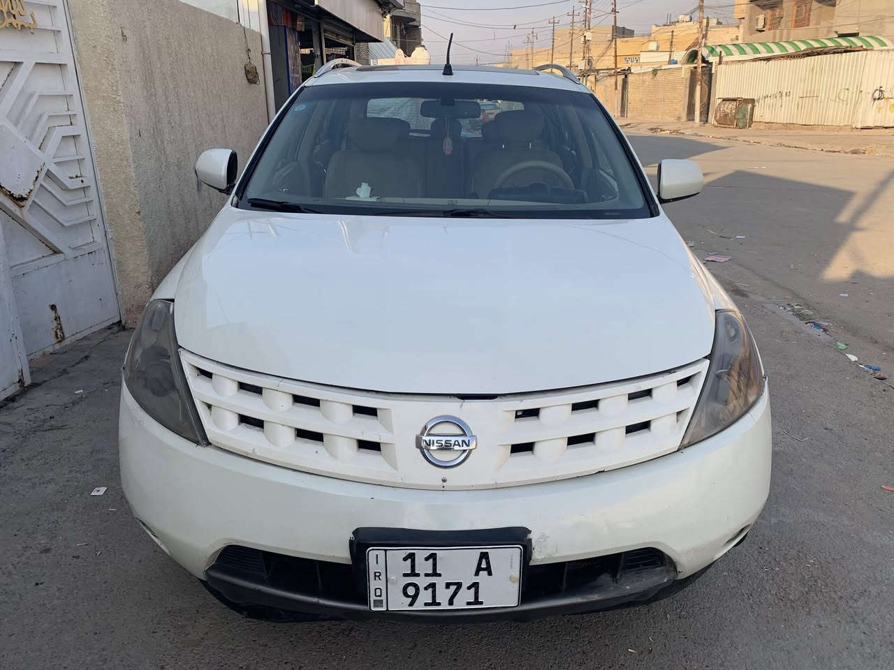 السلام عليكم من رخصت الدمن نيسان مارونو خليجي 2008 فول مواصفات السياره جدن نضيفه أو حلوه السعر 75$ العنوان بغداد الورفلي رقم ***********
