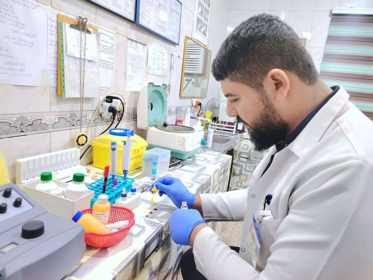 عرض خاص للذين يعانون من ارتفاع الضغط والصداع
يعلن مختبر الجمان عن باقه التحاليل الخاصة بأرتفاع ضغط الدم
والتي تشمل عدة تحاليل
تحليل نسبة الدم
تحليل نسبة اللزوجه
تحليل التهاب المجاري
تحليل الدهون الكوليسترول
تحليل الدهون الثلاثية
تحليل الأملاح
فقط 15 آلاف دينار فقط ولمدة شهر من تاريخ اليوم
وايضا توجد خدمة السحب المنزلي مجانا
العنوان بهرز باب الخان_ مقابل مركز صحي بهرز الثاني مجمع الطارق
تقني مختبرات طبيه معتز زيد عباس
***********
