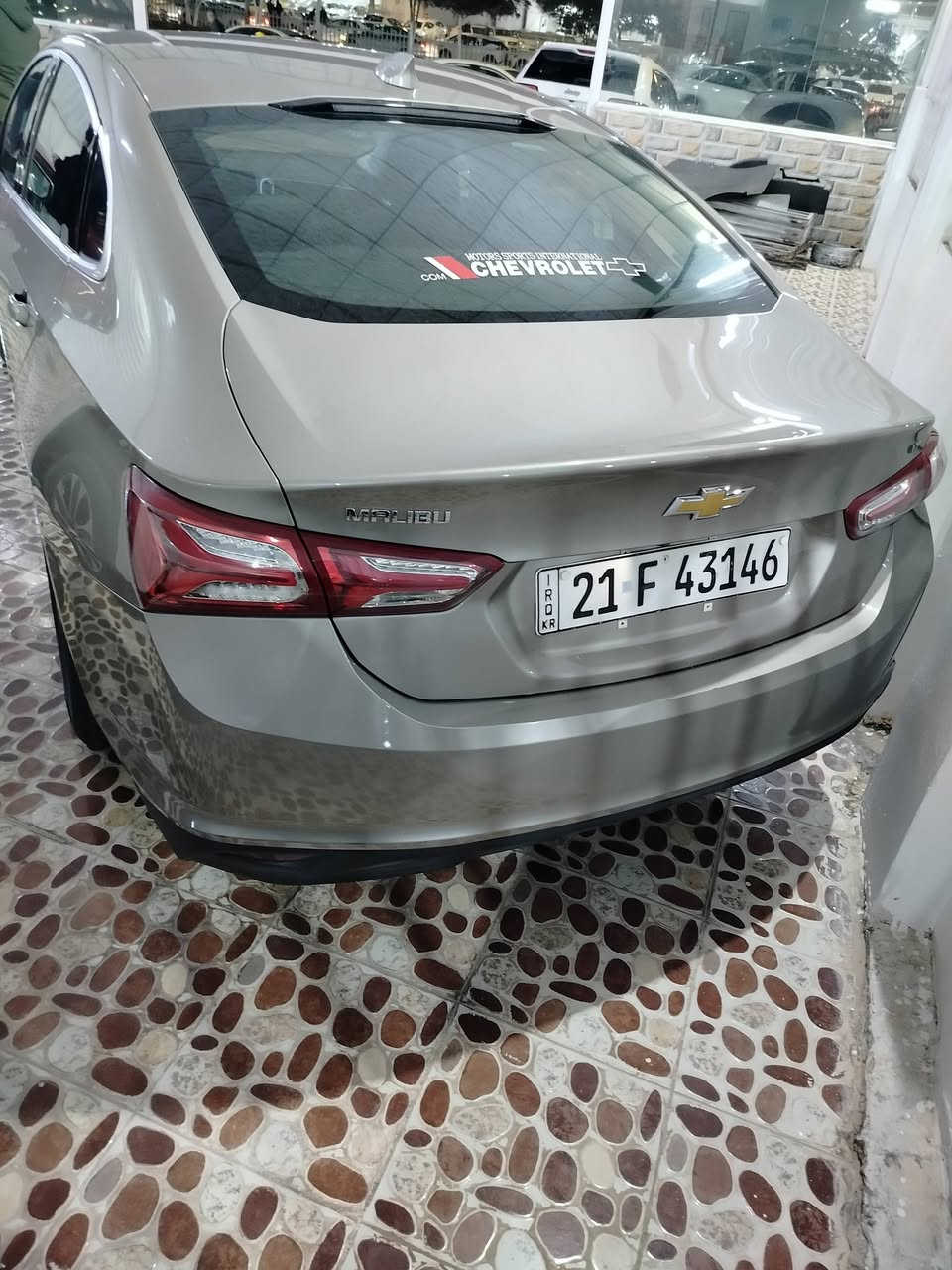 ماليبو موديل 22
جامرلغ امامي صبغ 
صور الضرر رقم الشاصي مرفق 
السعر 125
***********
