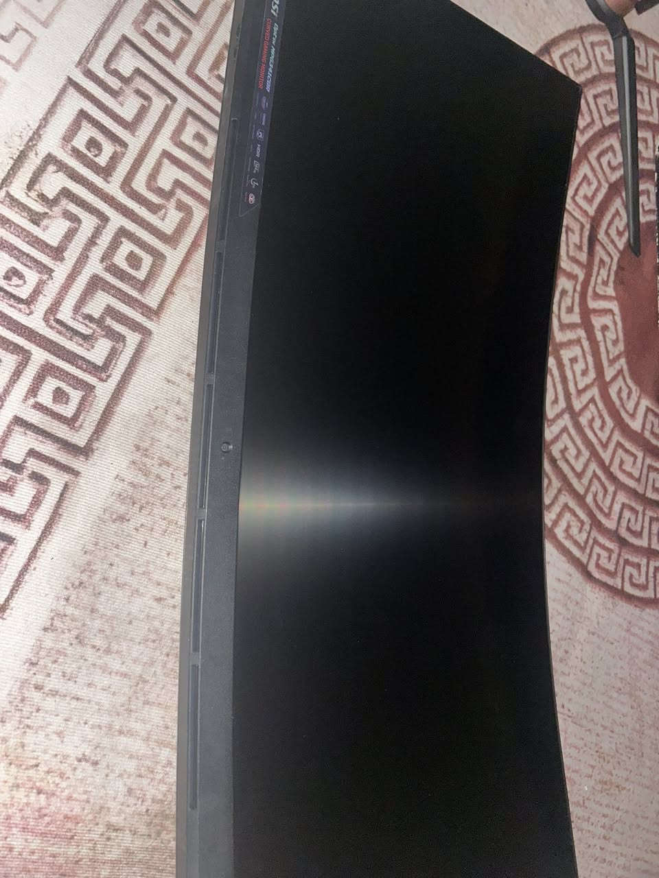 السلام عليكم شاشة msi حجمها 34 2k 144hz بيها hdr وحماية العين مقوسة 1500r بيها RGP من كدام ومن الظهر السعر 325 تجي تاخذها بتكسي او ب سيارتك مكاني بغداد الشعب حي البساتين رقمي *********** موجود واتساب او ماسنجر
