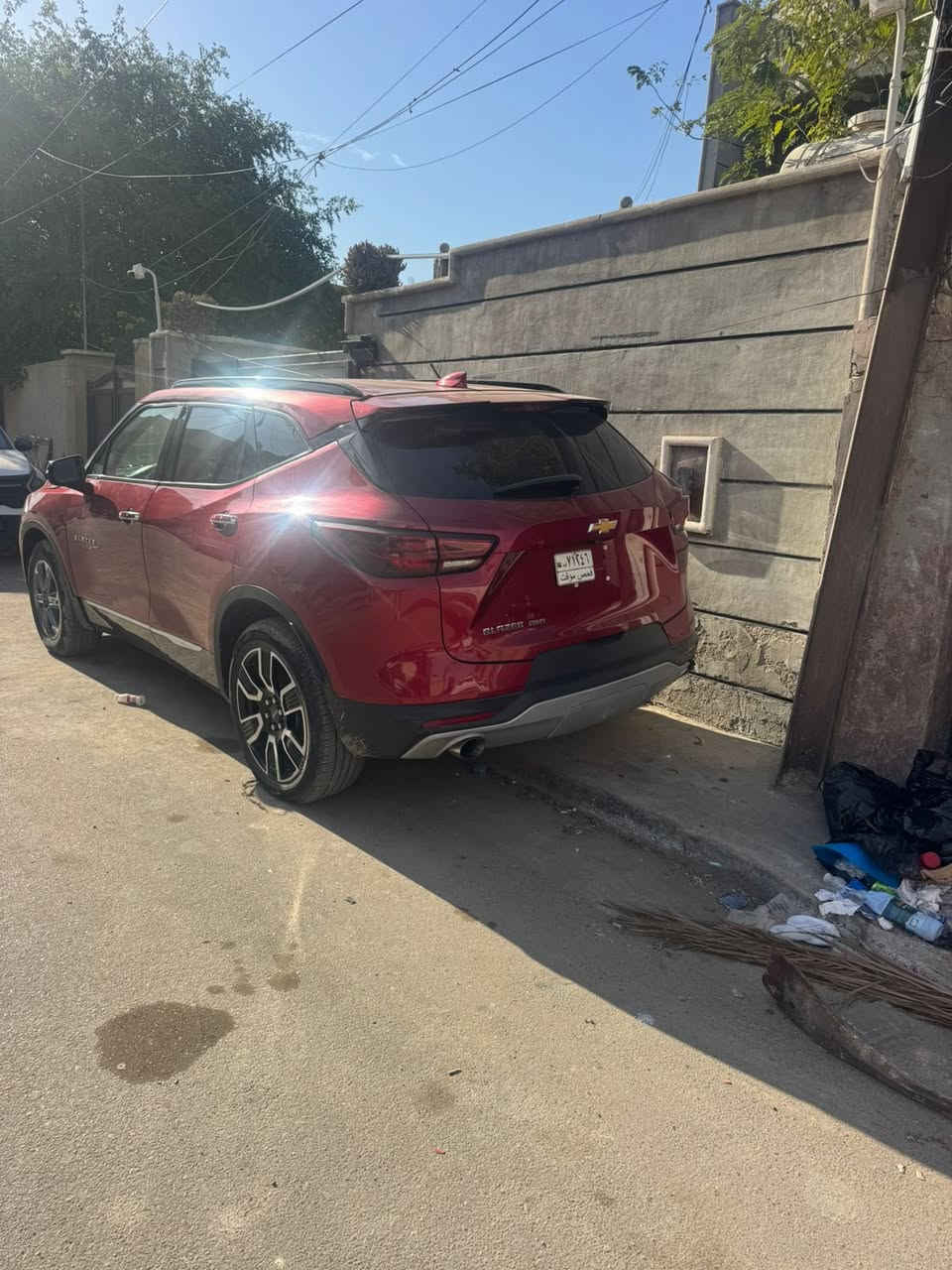 سلام وعليكم
شوفرليت بلايزر مديل 23 بدون رقم 
حادث بابتين  مبدلات نفس لون 
جاملغ مصبوغ شويه لبنيد بي صبغ
مواصفات Lt
سياره مكانهه بغداد 
السعر 185$ ورقه 
***********
