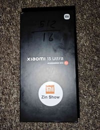 شاومي ١٣ الترا • ٥١٢/١٦ رام • اسود