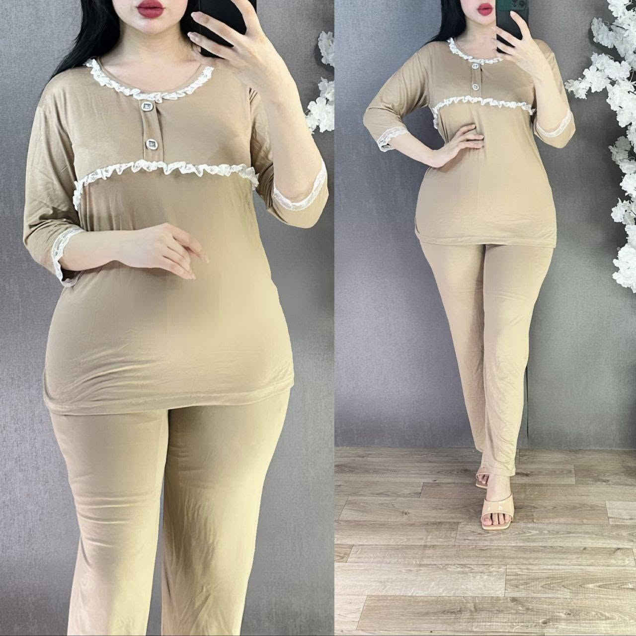 تراك نسائي دانتيل    😍

الخامه فانيلا زبده الاصلي فول ليكرا 💯

القياسات فري سايز يلبس وزن من 50 الى 85 كيلو

سعر الدرزن 12 قطعه 48 الف
بضاعه شرط الفحص اي اختلاف ترجع بيد المندوب توصيل لكل محافظات العراق للحجز والاستفسار يرجا مراسله الصفحة


**إذا كنت صاحب هذا الإعلان وتريد حذفه لأي سبب، رجاءا أرسل رسالة إلى الدعم الفني**