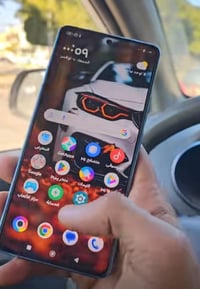 السعر 265 بوكو F5 فايف جي  ذاكره 256 رام 12+8 البطاريه 5000  ببجي 90 ف...