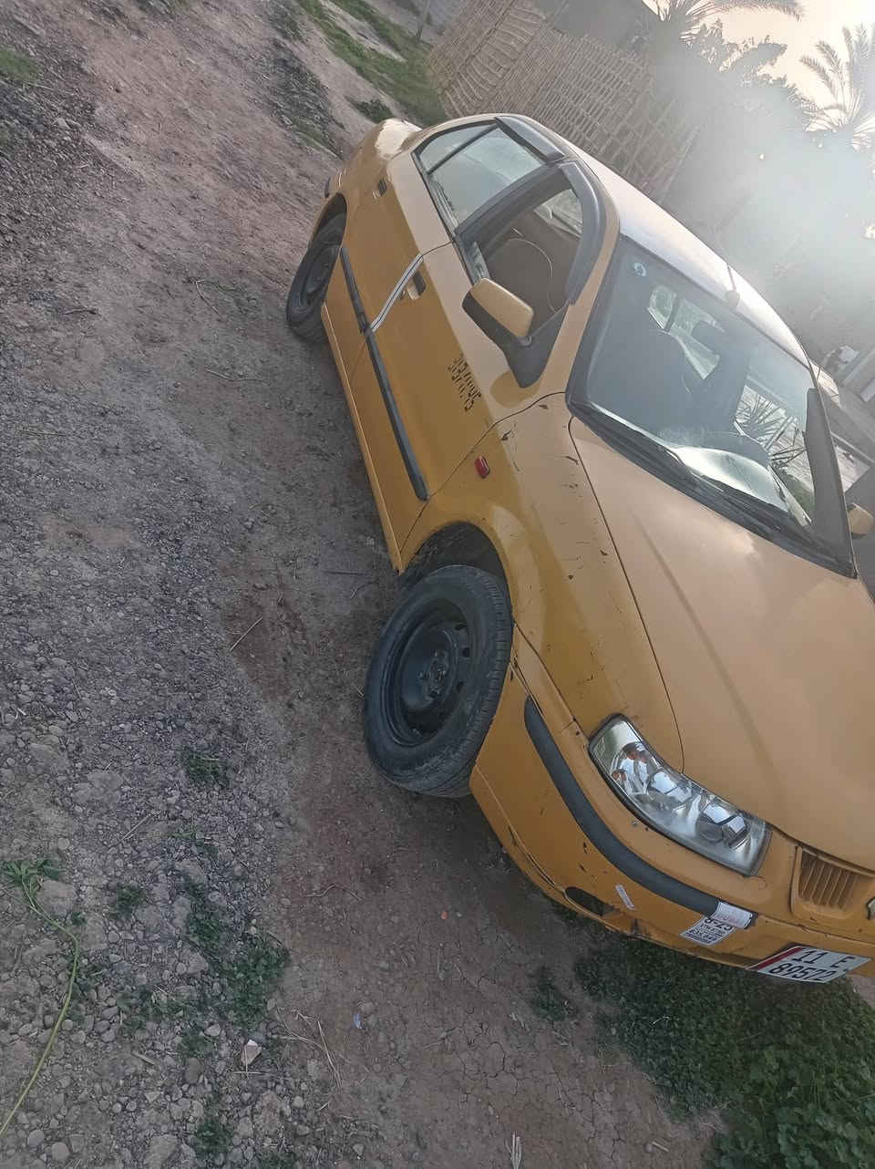 سلام عليكم سياره موديل ٢٠١٣ مصفره هيه وغرامات وسياره بسمي مكينه وكير مكفولات صدر جديد تخم تاير جديد السعر ٣٥ وبيه مجال ***********
