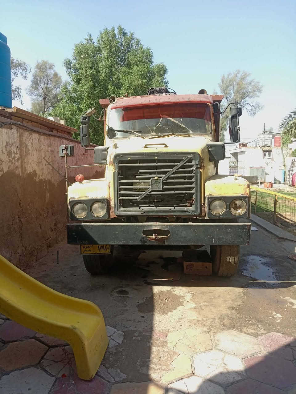 سلام عليكم فالفو لبيع مديل ٨٢ مكينه جي ١٠لاصرف ولابخار كير 4/4 فقصتين مجموعة ١٤ تايرات نص عمر رقم بغداد أصفر تحويل مكان بغداد *********** اني مكلف بل نشر
