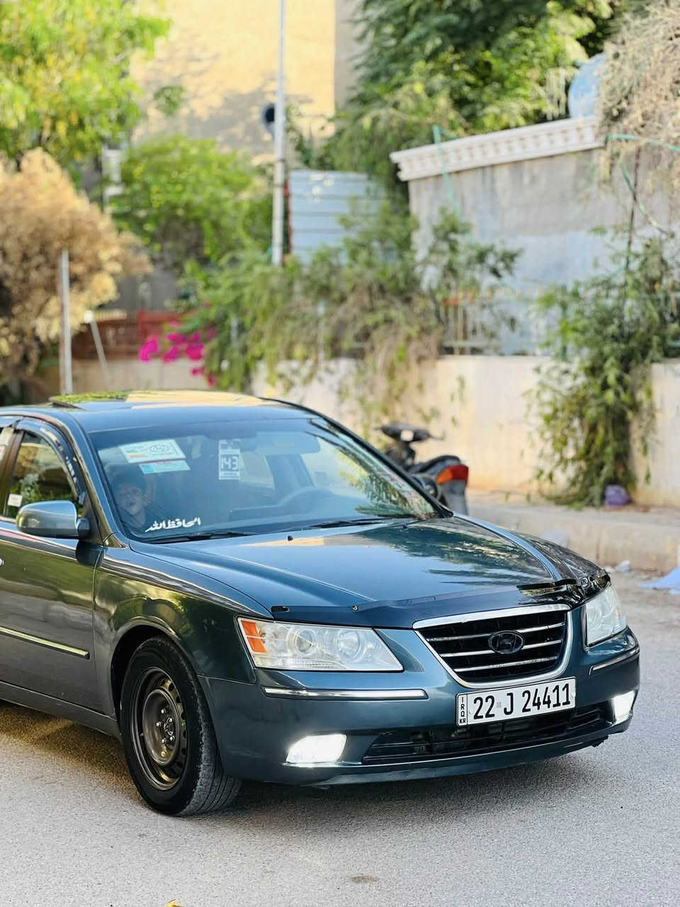 سلام عليكم سوناته 2009 وارد امريكي ضرره باب بدون دواخل بيه مكانات صبغ ابيع حزام بدون ضرر مكينه 3300 شاده جديد منضومه تبريد جديده  فول موصفات فتحه كشن كهرباء يدات نيكل سياره مابيه اي نقص السعر 93وبيه مجال لاستفسار ***********
