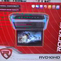روكفيل RVD10HD • شاشة ١٠٫١ بوصة • مشغل DVD قابل للطي