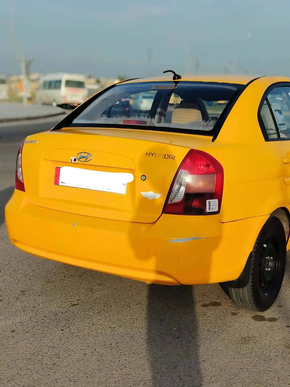 تكسي اكسنت موديل 2009  خليجي فول عادي تبريد شغال دفتر بانزين موجود رقم كركوك انكليزي ضرر بونيد فقط السعر٧٥  ***********
