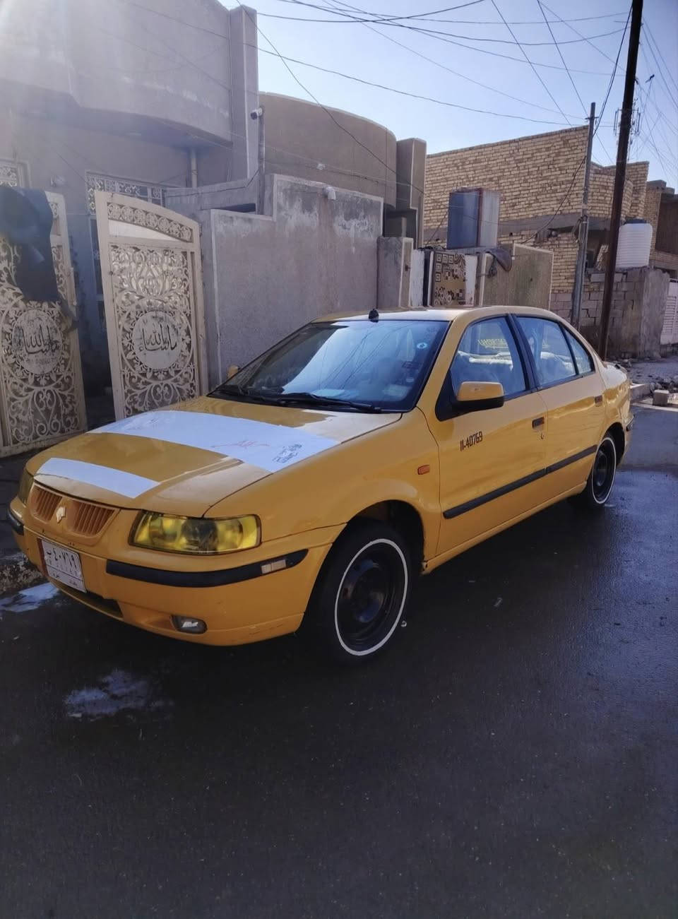 السلام عليكم سمند موديل ١١ بسمي تحويل ثاني يوم مال جناي ما مشتغل بيها تكسي  تخم تاير خط أبيض صدر امامي خلفي جديد ومشط ستيرن جديد تحويره ويل ١٤  وياله بلادي شركه يراني دسك فلانجات بنز جديد باتري جديد كير مكينه خير من الله ضفيره كهربائيات كله جديد شغالات كتفات مراوح ياباني

اخوان محتاج وريد ابيع ليش تخابرني شبيها مابيها كتبتهن الك 
بيها خياسات بس هلال واحد ودوسات بس بل بدايه
جاملغ واحد بي خياس
مابيها لا تبديل ولا صبغ
عوزها شغلات بسيطه
بيها أثر ضربه مال دراجه كد شبر 👋بل جاملغ وره السايق 
شراي خابرني السعر ٣٥ وبيها مجال قليل
***********
