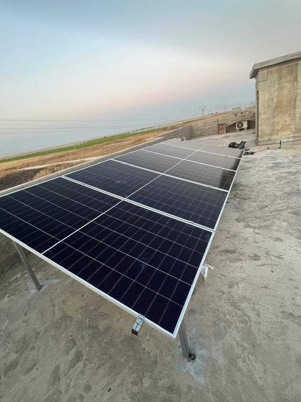 – ناحية ربيعة -مجمع ربيعة
تم بحمد الله تركيب منظومة طاقة شمسية متكاملة
بقدرة 10أمبير نهاري و6 أمبير ليلي

🔹 مواصفات المنظومة:
⚡ إنفيرتر النبع الهادر 3.2kw
بضمان سنتان استبدال

🔋 بطارية ليثيوم 5kw
بضمان 5 سنوات استبدال

☀️ ألواح شمسية عدد (5) بقدرة 610W للوح الواحد
بضمان 15 سنة استبدال

🔹 :
✔️ تركيب شامل مجاناً
✔️ صيانة دورية مجانية
✔️ أداء عالي واستقرار بالكهرباء
✔️ حل مثالي للمنازل والمحال التجارية

📍 عنوان المكتب:
الموصل – زمار – شارع الوكلاء
📞 للتواصل والاستفسار:
أ. أحمد: ***********
م. محمود: ***********
واتساب: ***********
