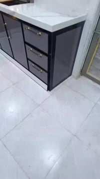 مطبخ ألمنيوم • خامات تركية • دواخل فوم