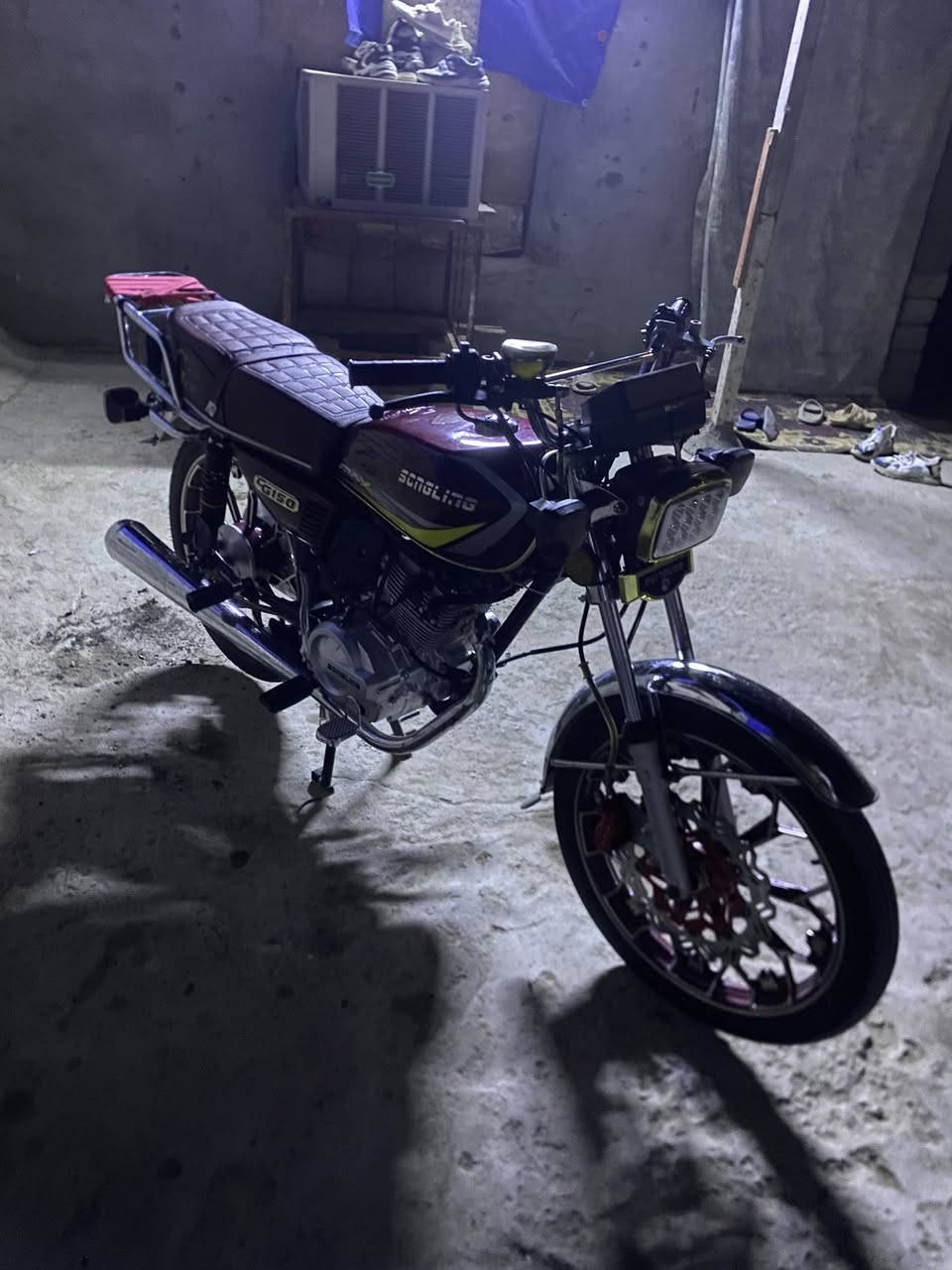 سلام عليكم دراجه أيراني سيفان 150 سلف وهندر تشتغل مديل 24 أدوات سعر 750بيه مجال مكاني البصره قضاء القرنه ‭٠٧٨٧ ١٧٠ ٧٠٥٩‬
