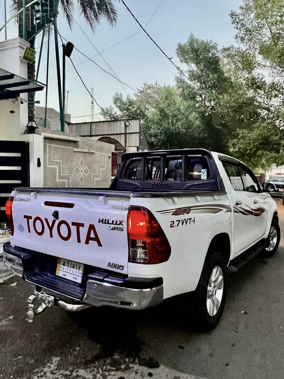 السلام عليكم
للبيع فقط..

تويوتا هايلوكس عالية 4x4 گير اوتماتيك موديل 2018

مكفولة كفالة عامة سونار جديد موجود بالصور

ماشية  111

مواصفات الهايلوكس معروفة ميحتاج اذكرها

السيارة خير من الله ما ناقصها برغي كلها على ايدي حتى الابواب مغلفهن نايلون حراري وبالعافية ع الياخذها

السعر 265

السيارة بأسمي تحويل ثاني يوم

مكاني بغداد الدولعي الشراي يتصل

***********

‭***********‬
