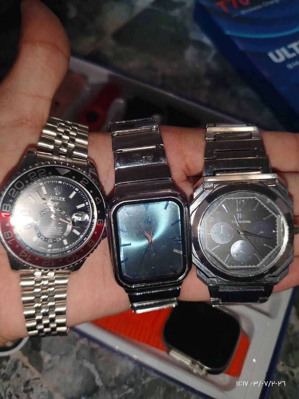 ساعات رجاليه للبيع السعر 100 الف وبيها مجال للطيبين


**إذا كنت صاحب هذا الإعلان وتريد حذفه لأي سبب، رجاءا أرسل رسالة إلى الدعم الفني**