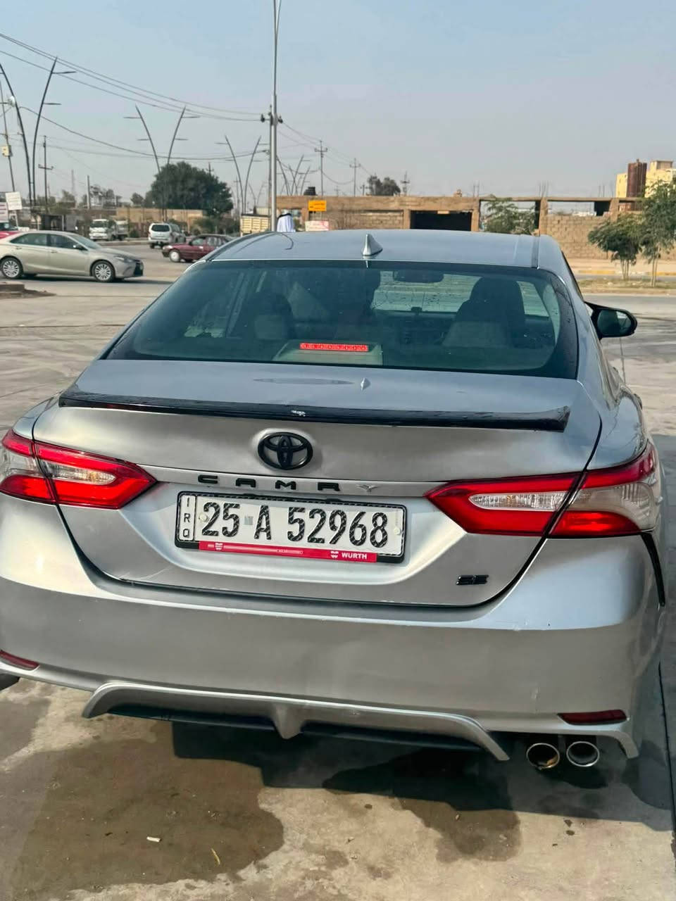 كامري 19 se
رقم كركوك سنويه جديد

بطاقة بانزين

ماشية 96 ميل

بدون ضرر بيهه 30 سم بارد جاملغ سكن خلفي 

10 سم صبغ مسطره يم العلامه بلصندوق 

السونار مرفق بلمنشور

بصمه تشغيل

بصمه ابواب

جميع الرادارات شغاله 

كشنات جلد

داخل اسود

مكان السيارة الحويجة 

السعر 185

***********
