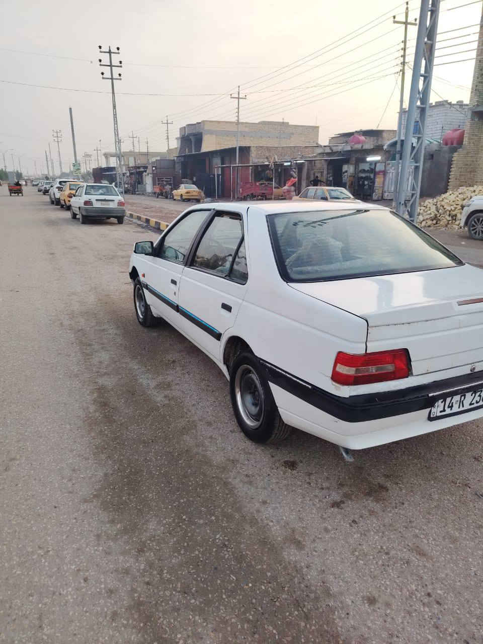 بيجو 405 موديل 14رقم بصره بسمنه مكفوله محرك كير/سعره 34(***********
