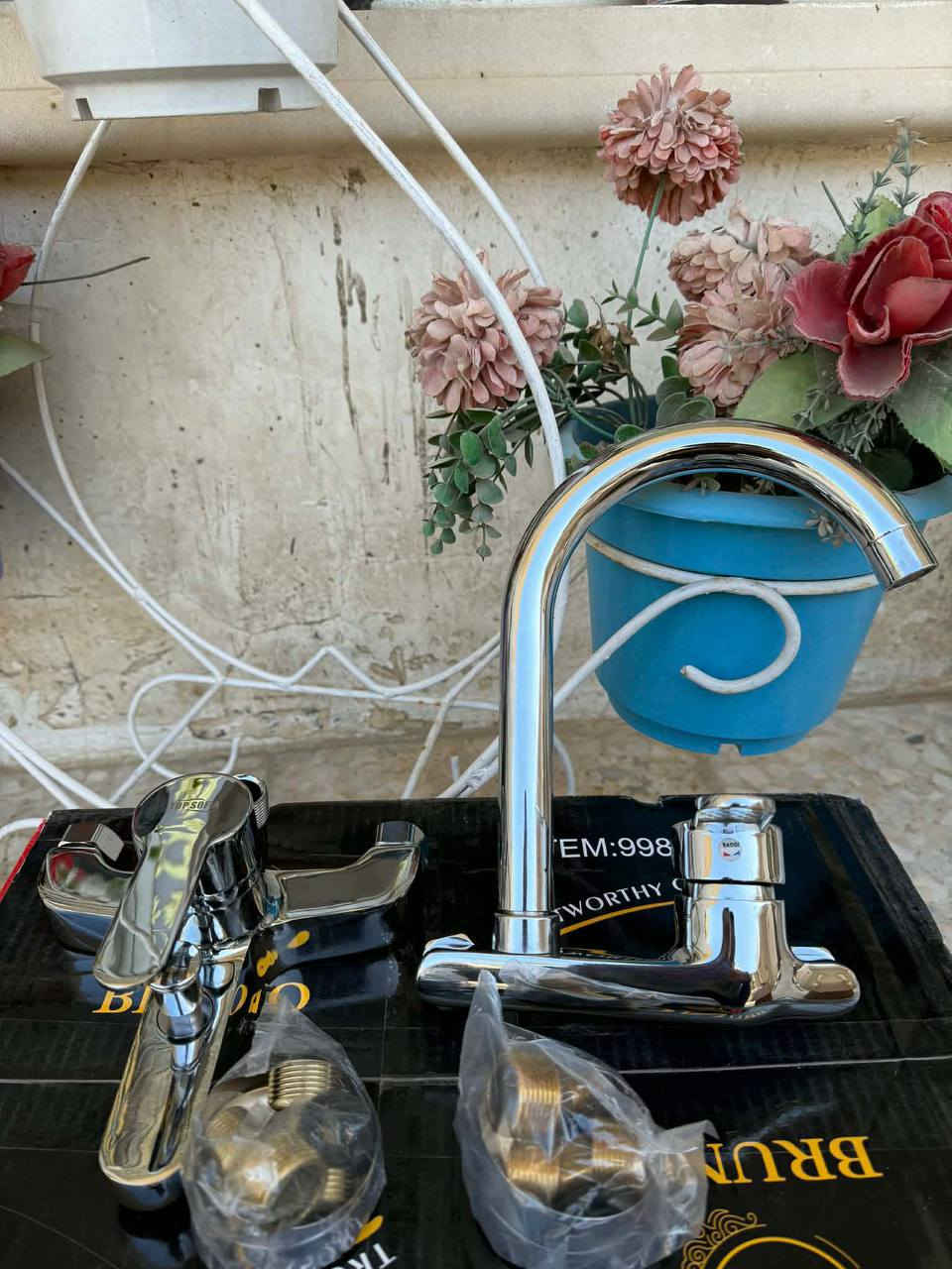 وصل الجديد 
خلاطين سنك +دوش ماركه TOB SOFIA

فول ستانلس ستيل 304 فولاذ ضد صدء وتاكل وتغير لون وزن ثقيل جداً

ثنيننهم ب35 أول تم يابلاش


**إذا كنت صاحب هذا الإعلان وتريد حذفه لأي سبب، رجاءا أرسل رسالة إلى الدعم الفني**