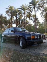 BMW محرك V8   730 تحويل ثاني يوم رقم بغداد دولي  سياره نضيفه  موديل 94...