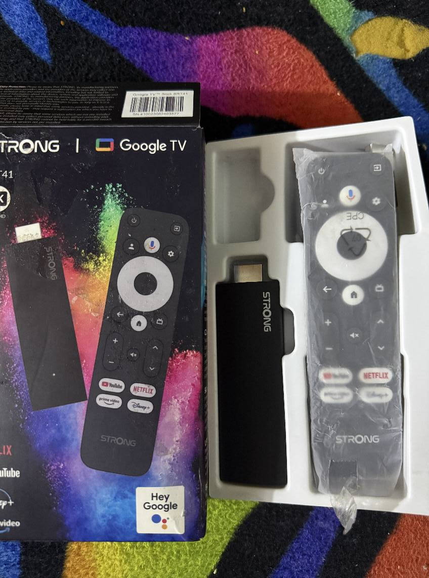 TV box Strong ياباني 
جهاز يحول شاشه العاديه الى ذكيه سمارت 
بي حساب كوكل  امس نصبته جهاز دقه 4k
( تطبيقات يويتوب . شاهد .يسنمانه.نتفلكس + تكدر تحمل منه تطبيقات بي العاب ) كامل مكمل 
سعره 55

مكاني كوفه شارع ميثم النجف, العراق


**إذا كنت صاحب هذا الإعلان وتريد حذفه لأي سبب، رجاءا أرسل رسالة إلى الدعم الفني**