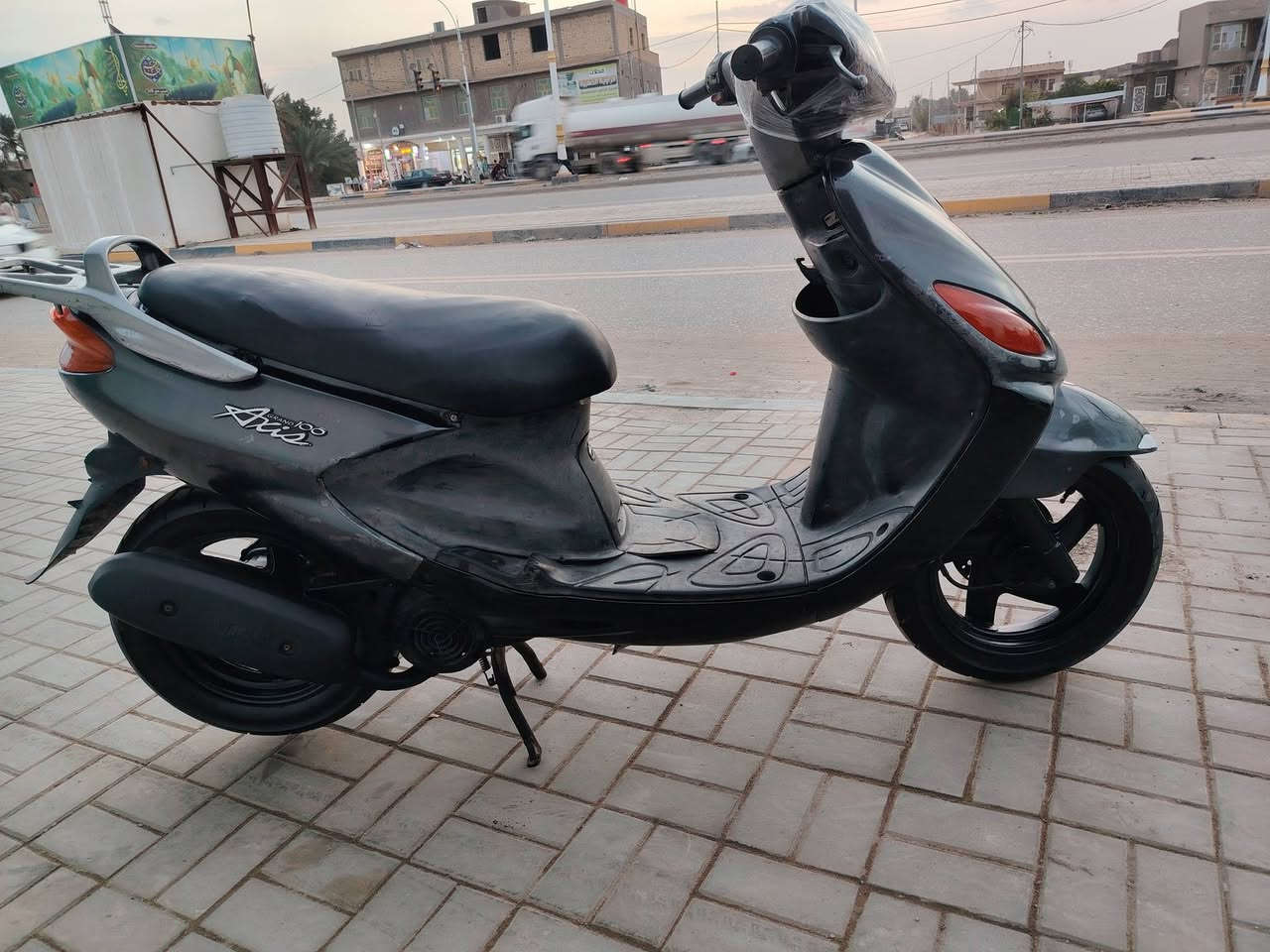 دراجه دولفين للبيع السعر ٤٠٠ وبيهه مجال الشراي يتصل عل الرقم *********** مكانهه السماوه كرهبايات شغاله مكينه ناعمه
