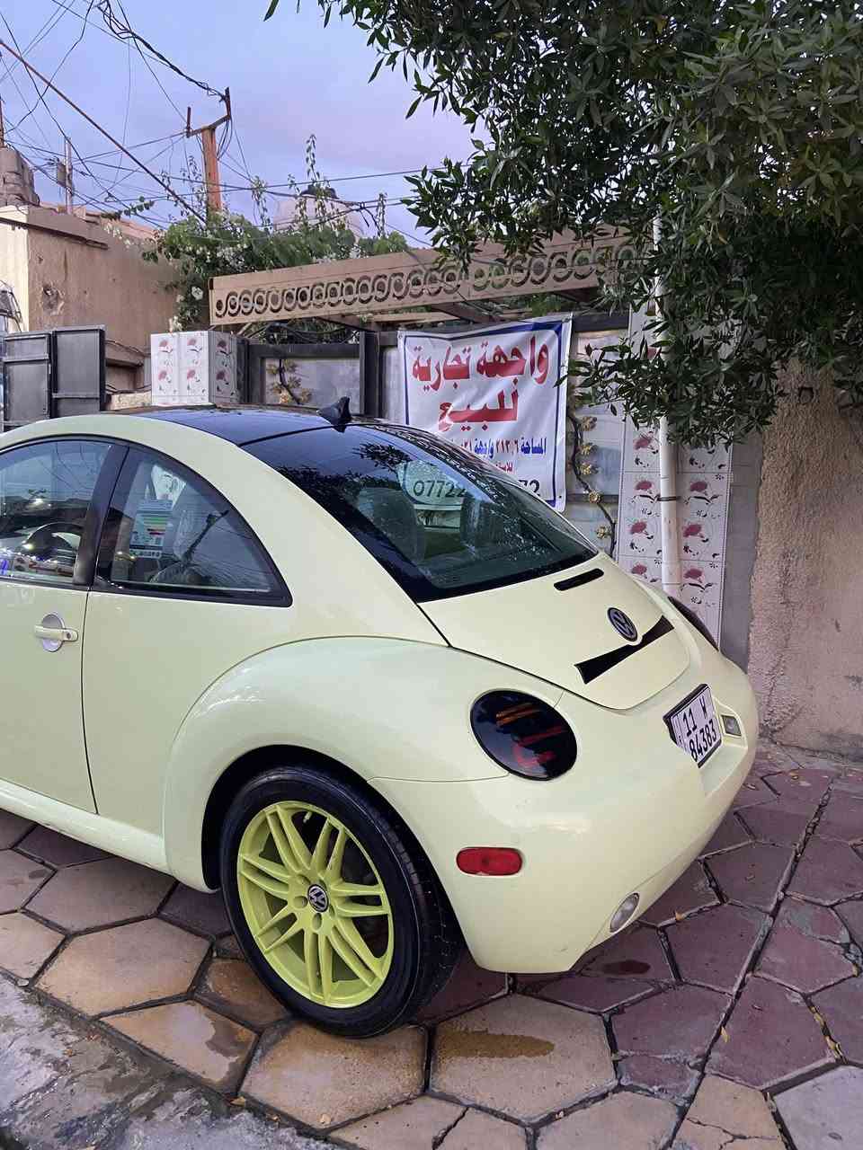 السلام عليكم بيتل 2002 بيها قطعتين صبغ باب وجاملوغ مكينة 2000 سيارة جاهزة ربع متصرف عليها تبريد شغال لايتات عدسة ولد لون مميز مكان سياره ديالى بعقوبه السعر 55 وبيه مجال ***********
