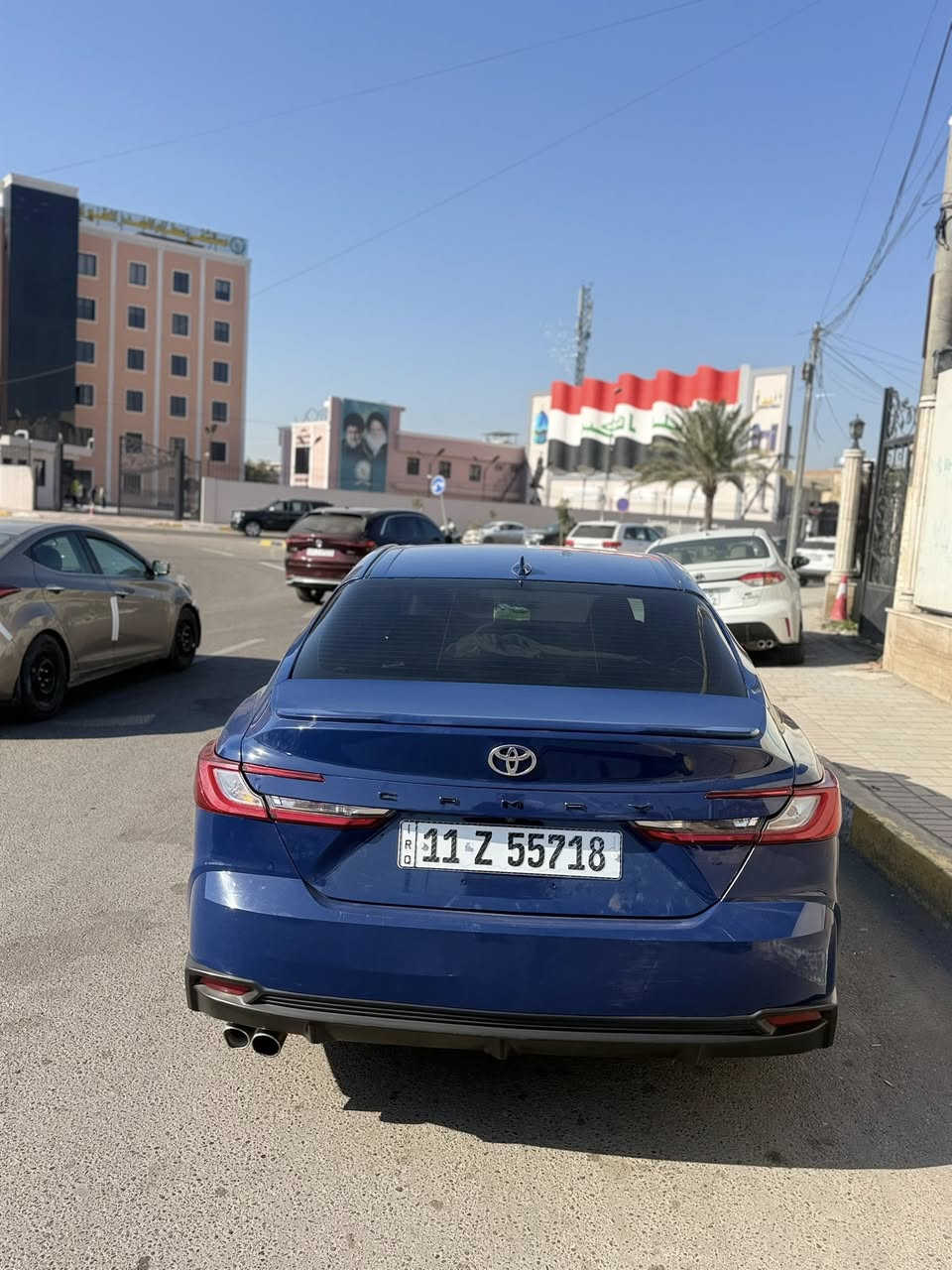 🚗 كامري 2025 للبيع — وارد أمريكي / رقم بغداد باسمي
• الموديل: Toyota  Camry 2025

• الفئة: se وارد أمريكي

• المسافة المقطوعة: (20)الاف 

• اللون: ازرق

• الحالة: مبدل باب وغلاف الجاملغ الخلفي 

• الملاحظات: حادث جانبي 5 قطع صبغ بدون شاصي 
بدون ايرباك

• الموقع: بغداد /شارع فلسطين 

• السعر: 205 ورقة 

📞 للاستفسار: ***********
