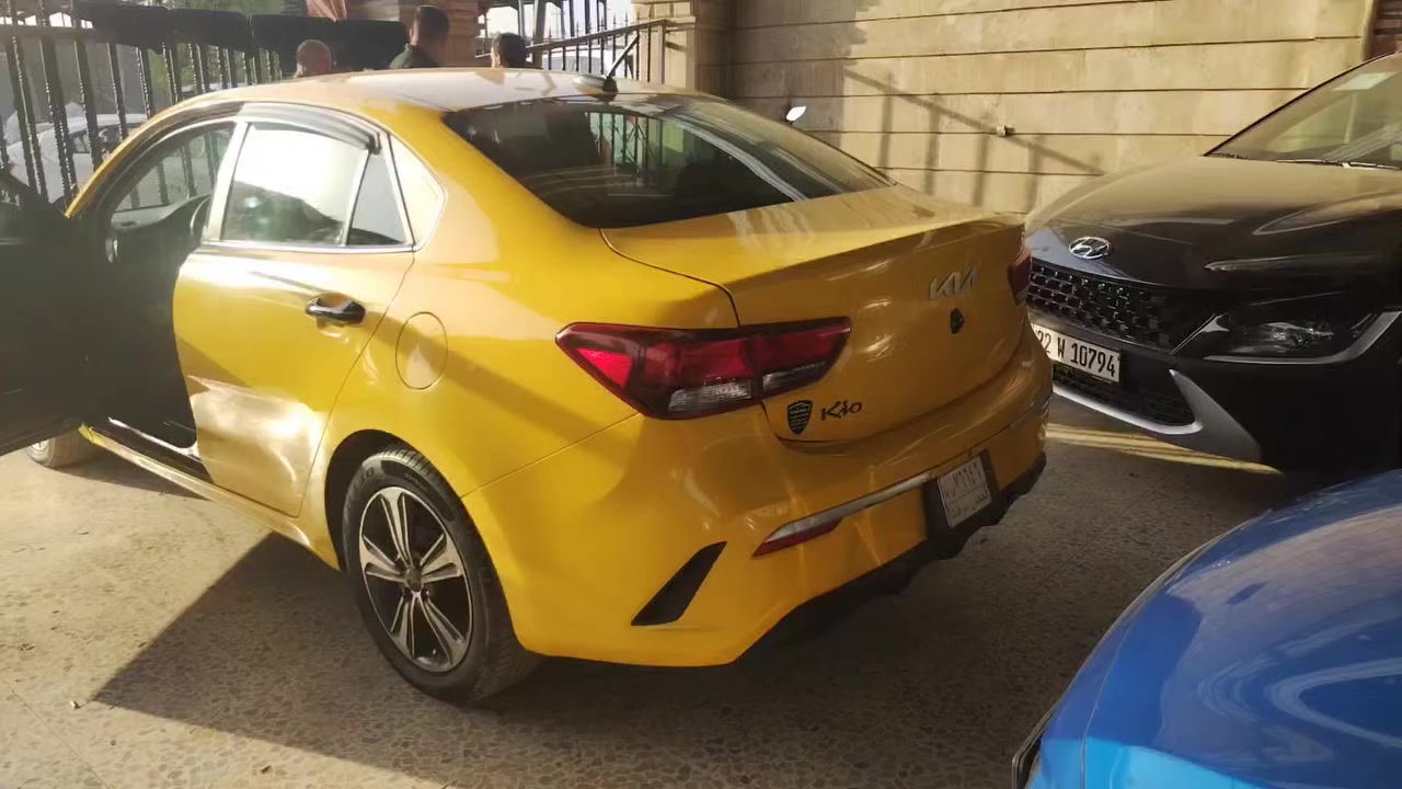 كيا ريو 2023 رقم نينوئ شرط التحويل بيها منضومه غاز بيع او مراوس ***********
