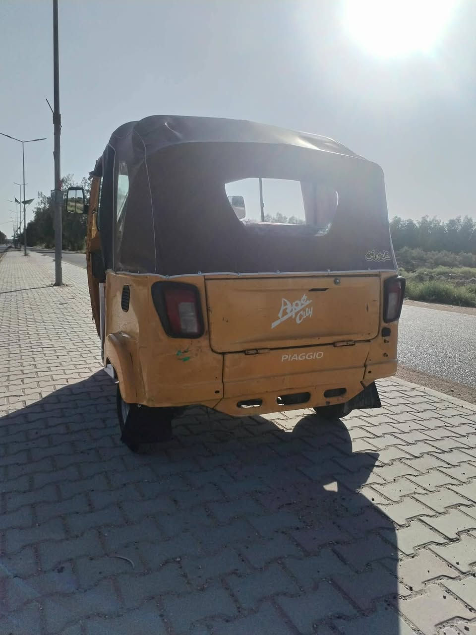 سلام عليكم تكتك بياجو محور تيفيئس سته وعشرين نفر ما شايله خير من الله لايت عالي ناصيي دوشمه جديده تخم تأير يعني تكتك ربع ماذب عليه كبل لا شارع موديل 20 اوراق أصولي سعر 3000 وبيه مجال  الاستفسار *********** العنوان بابل الحصوه
