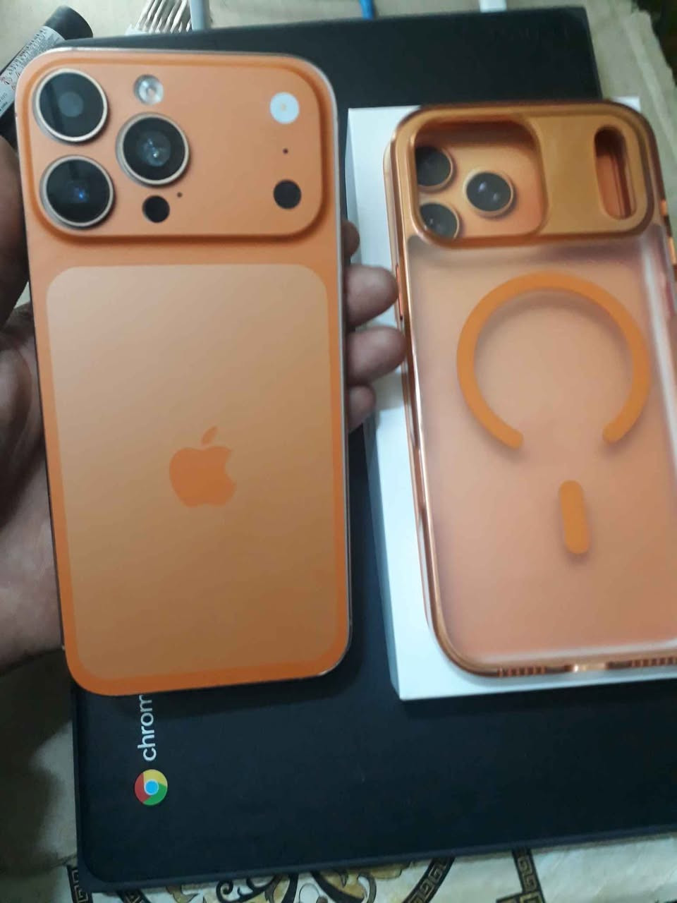 ايفون 17برو ماكس اوربي ذكرته 512 مابي ختلف هوه وال اصلي  سعرها 125مكاني كركوك حي النصر   *********** كركوك, العراق
