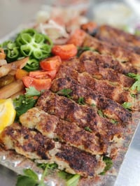 صينية كباب • ١٠ شيش • لحم عراقي طازج