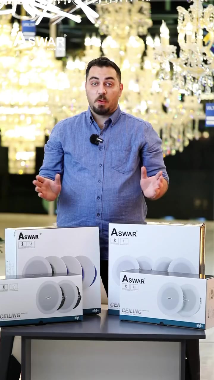 سماعات السقف الثانوي الجديدة من أسوار💯

 تضمنلك صوت عالي وواضح مع توزيع متوازن بدون اي تشويش او ضعف بصوت.

متوفرة بقدرات 6 واط و 10 واط، وبمنظومات أحادية، ثنائية، ورباعية.

🔸 تدعم تشغيل  Bluetooth و AUX لتشغيل أي محتوى يعجبك.

احصل على أفضل تجربة صوتية لبيتك أو مكتبك مع سماعات أسوار.
***********

#أسوار #صوت_واضح #سماعات_السقف #توزيع_صوت #تجربة_مختلفة #أفضل_صوت
