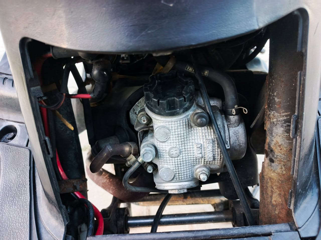 سلام عليكم فراشة للبيع دراجة نضيفة صارلهة اقل الشهر من طلعت من الوكيل بعدهي عل سحك  مكفولة من كلشي كهربائيات كلهة شغالة نكرة سلف تايرات جدد وين متريد تفحص افحص سعر 700وبيهة مجال مكان نجف حي القادسية قريب علة فلكة المطار ‏‪***********‬‏ما متواجد عل فيس
