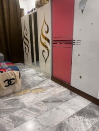 اثاث للبيع غرفه نفر ٣قطع مع سرير مخزن دوشمه تركي🛏️        غرفه تركيه ٨...