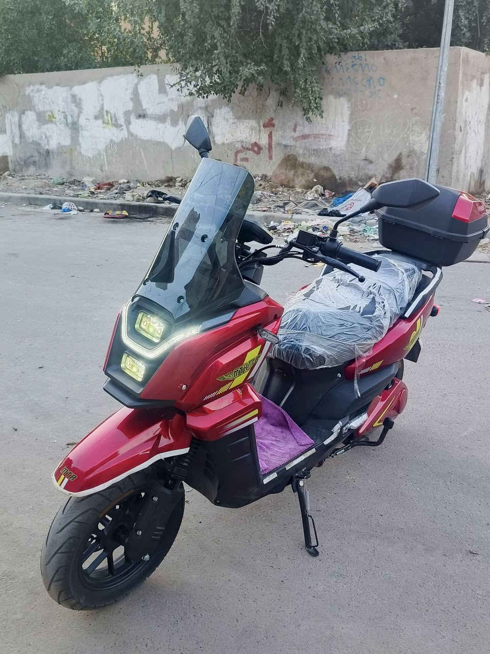 دراجة اباتشي سبورت موديل 2026 بطارية ليثيوم معرض ام تي ار اخذته من معرض خلاني مواصفات 60 امبير 72 فولت تمشي 90k حقيقي سرعته 85 دراجة ماشية 320 كيلو يعني دراجة بعده جديدة  سعره 1750 مليون  (ملف 2000) رقم*********** موجود واتساب

