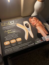 ليزر ازالة شعر منزلي ضربات مفتوحة احدث اصدار Enzo مستخدم لغرض الفحص بع...