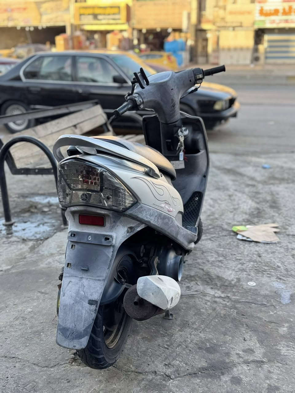 السلام عليكم دراجة البيع رمبة صال سبوع من نزلتها  ***********تصال فقط
