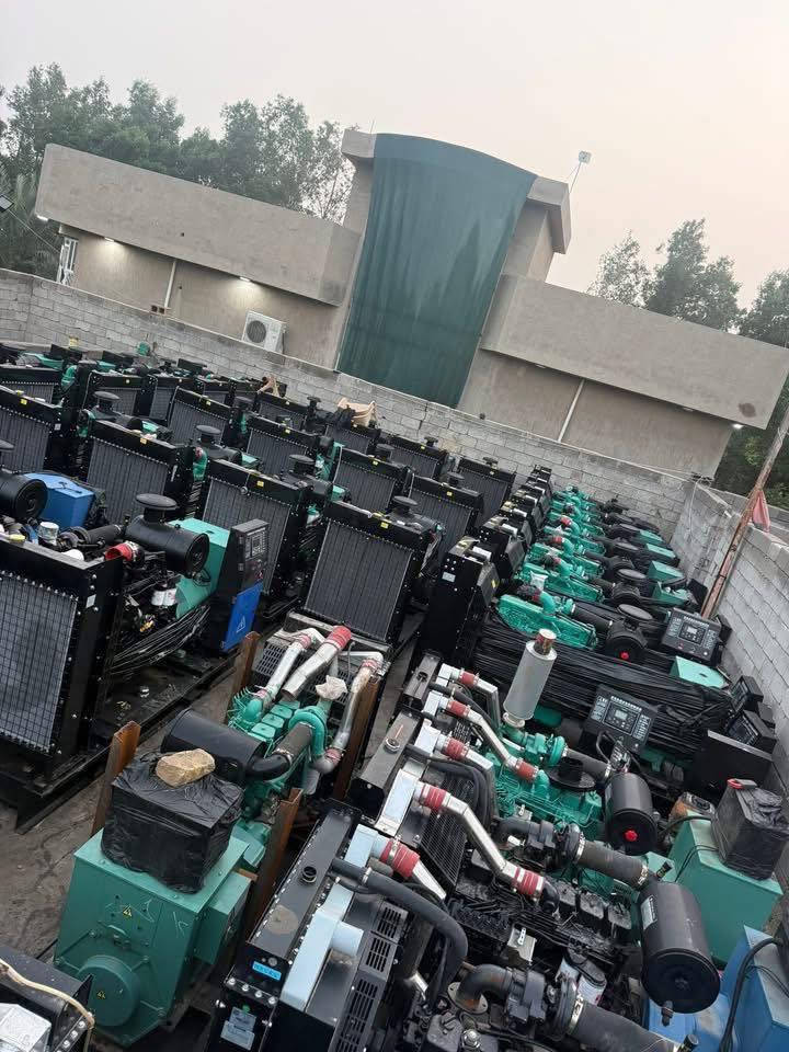 السلام عليكم تم وصول مولدات نوع كمنز 150 إلى 250 كيفي زيرو العنوان بغداد رقم***********
